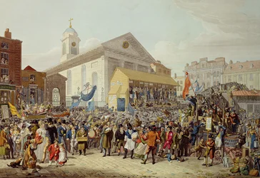 Representation av valet av parlamentsledamöter för Westminster, 1818